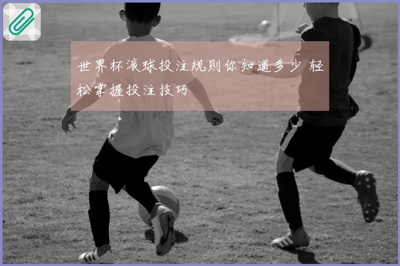 世界杯滚球投注规则你知道多少 轻松掌握投注技巧